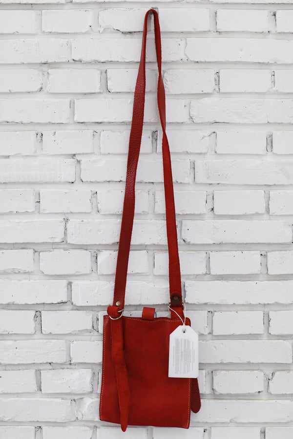 GUIDI Soft Horse Leather Full Grain Flat Crossbody Bag FT1 Italy Artisan GD-FT1-1006T